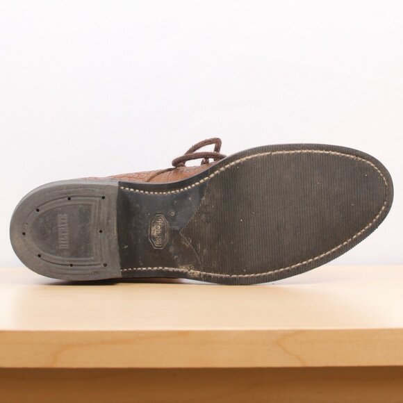 Canada West Brahma 9E Packer Boot 9-Eye Brown Bullhide Vibram Sole - Picture 6 of 6